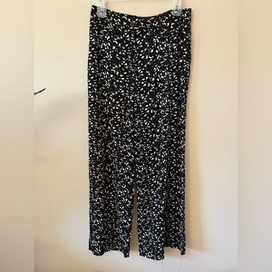 Laundry by Shelli Segal Wide Leg Patterned Trousers in Size 2